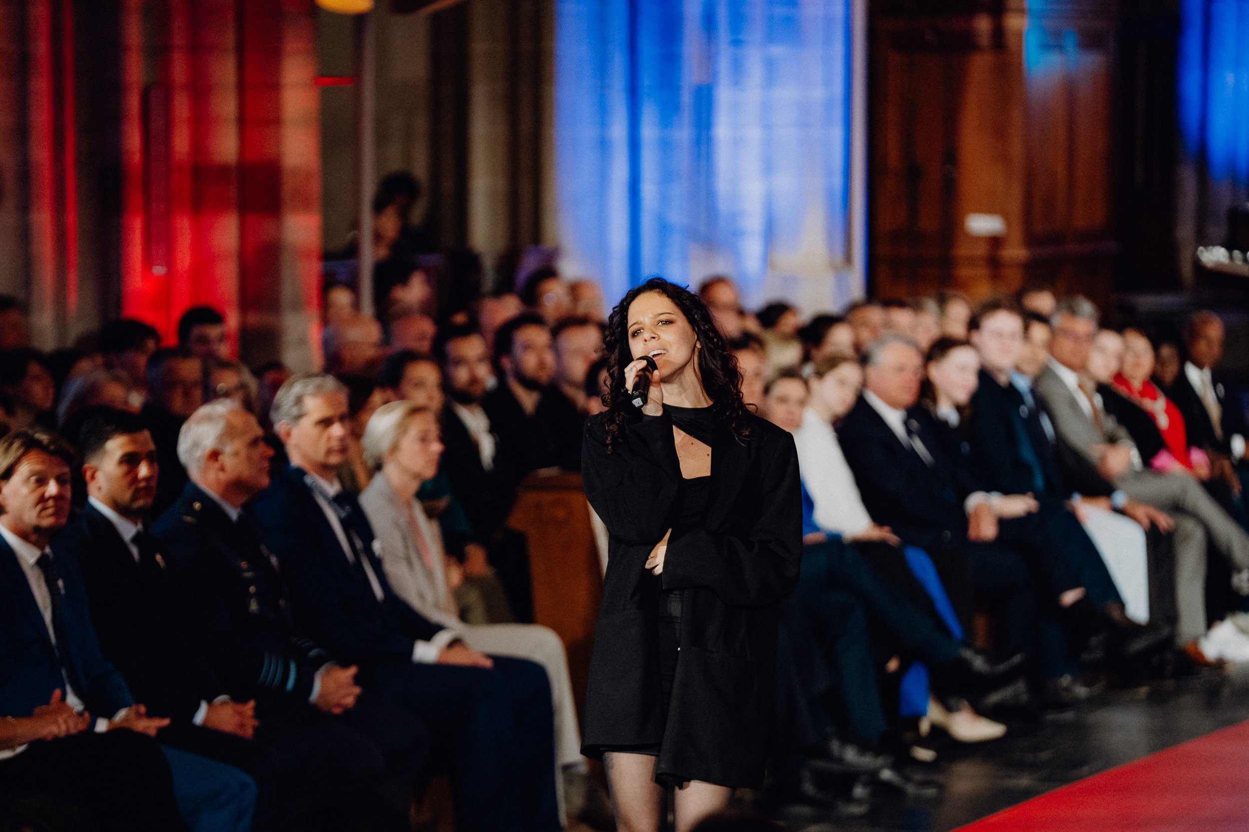 Op 5 mei trad LAKSHMI op tijdens de Nationale Viering van de Bevrijding in de Domkerk in Utrecht.