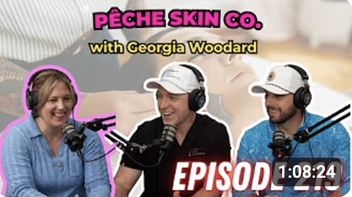 Here For The Health of It | Episode 219 - Pêche Skin Co. with Georgia Woodard