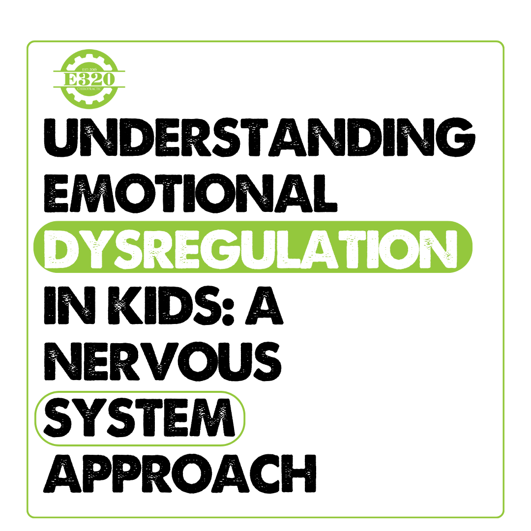 Understanding Emotional Dysregulation in Kids: A Nervous System Approach