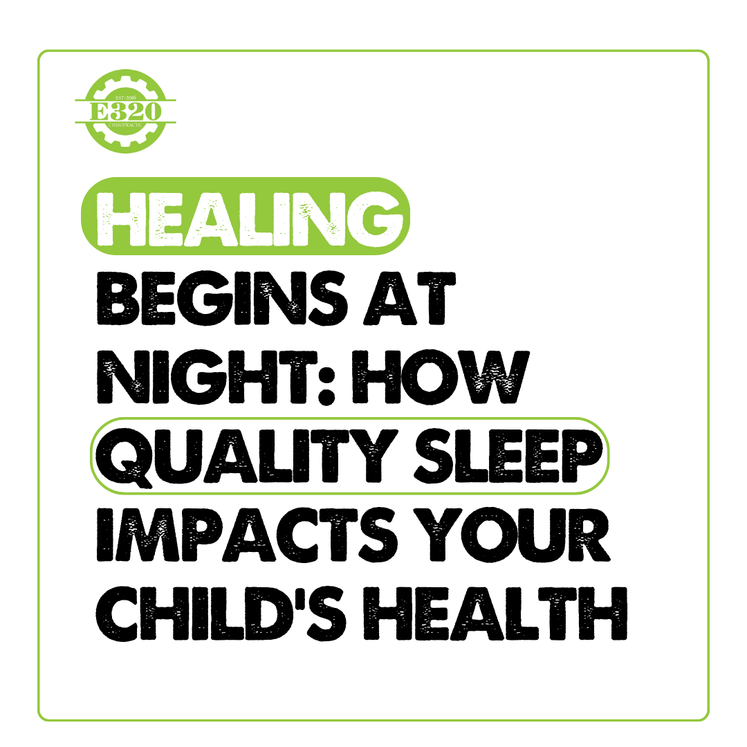 Healing Begins at Night: How Quality Sleep Supports Your Child's Health