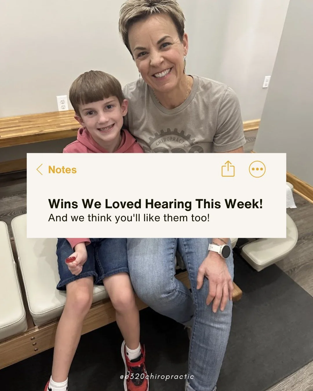 Nothing better than some happy news while doom scrolling on social media. 🥹

#e320chiropractic #pxdocs #andersonsc #pediatricchiropractic #perinatalchiropractic