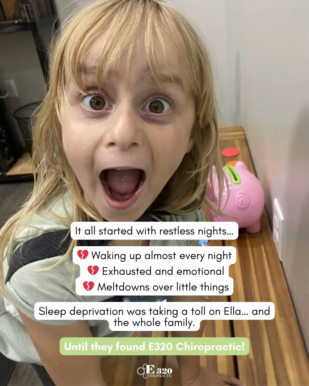 Ella was waking up almost every night and needed help going back to sleep😴. She was exhausted both physically and emotionally, and it was taking its toll on the entire family😭. Mom Vicki said Ella&rsquo;s sleep deprivation caused any disagreement b