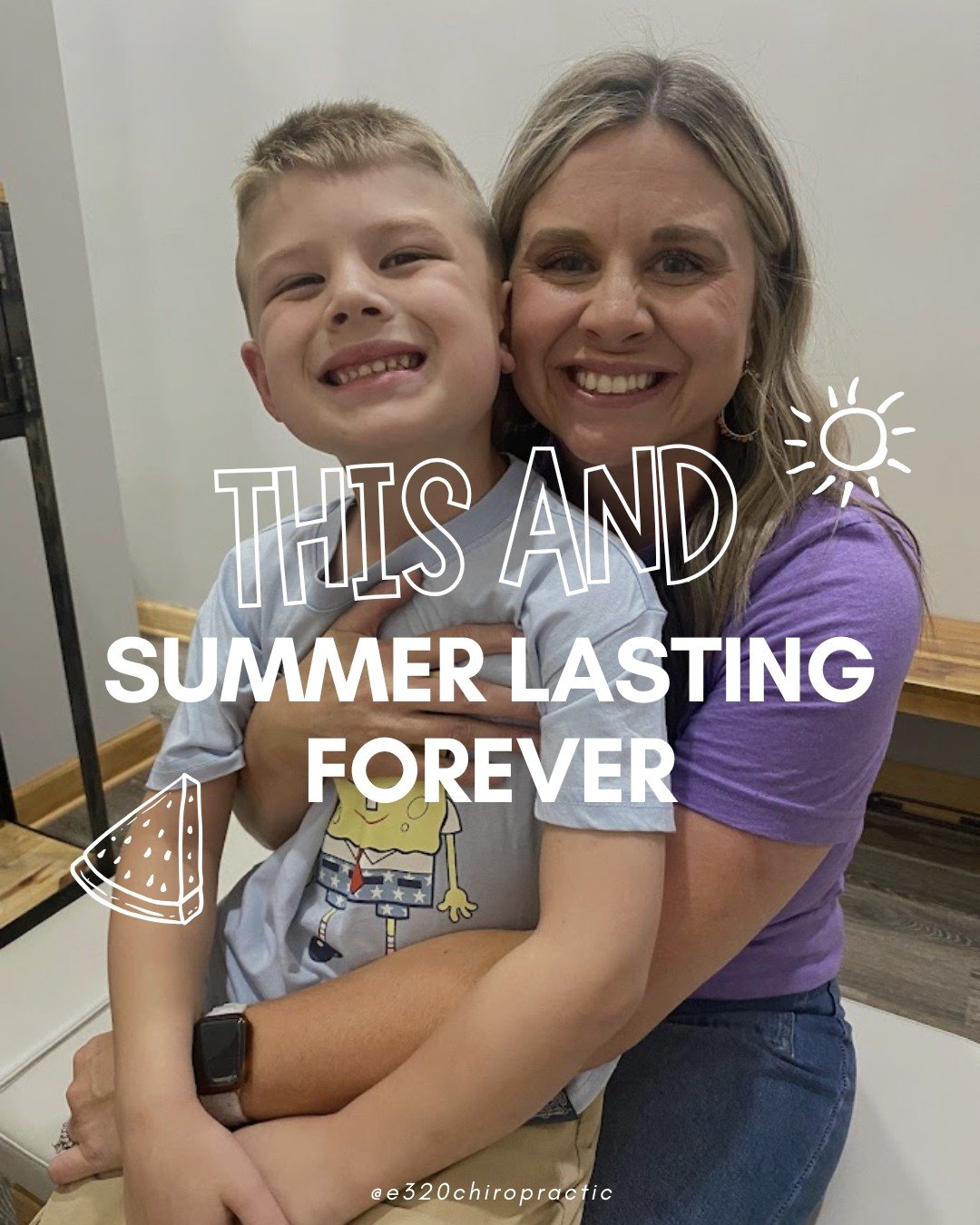 Hallelujah, it&rsquo;s finally summer 😌☀️

#e320chiropractic #pxdocs #andersonsc #pediatricchiropractic