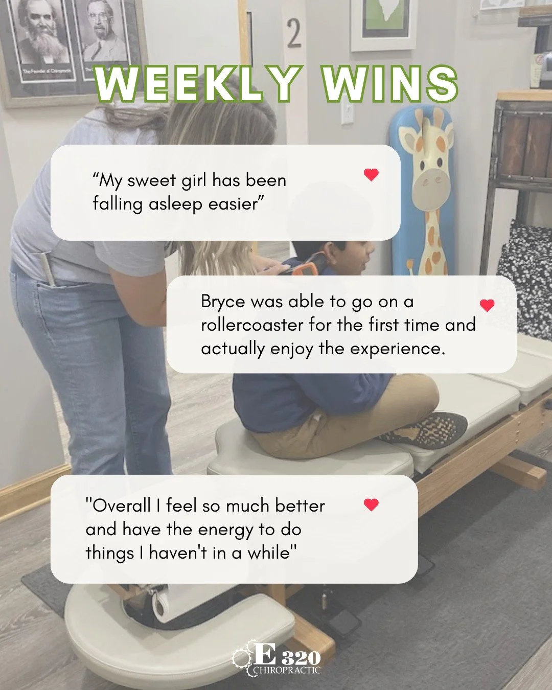 Weekly wins like this are exactly why we do what we do. 🥹💚

#e320chiropractic #pxdocs #andersonsc #pediatricchiropractic