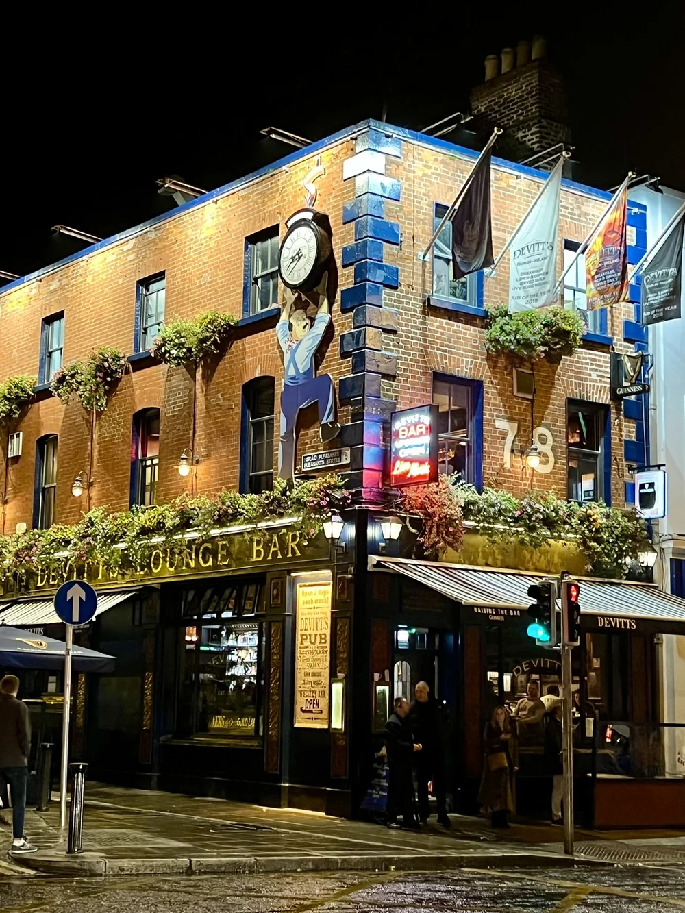 Wandering around Dublin's pubs
