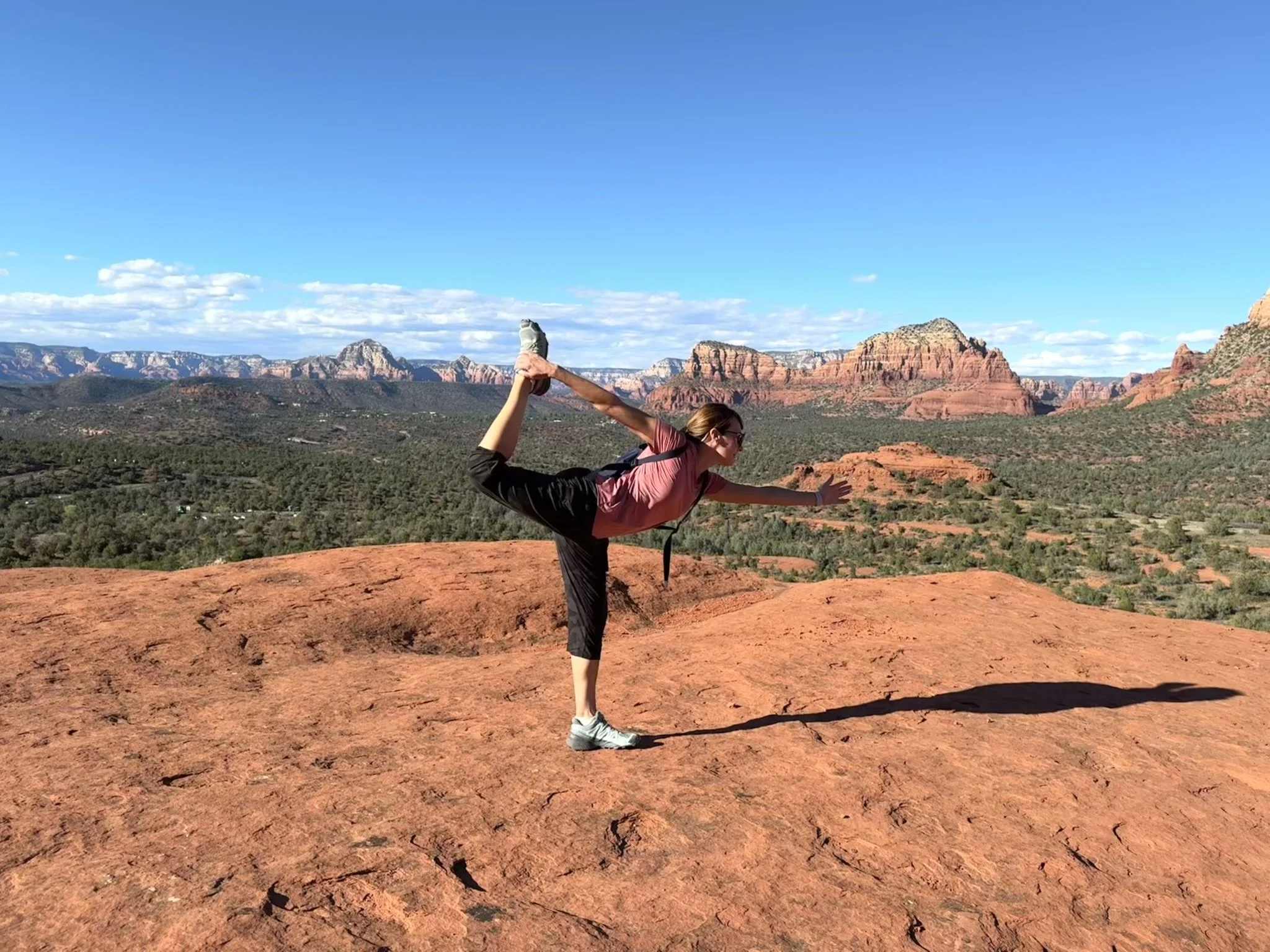 Yoga on Bell Rock