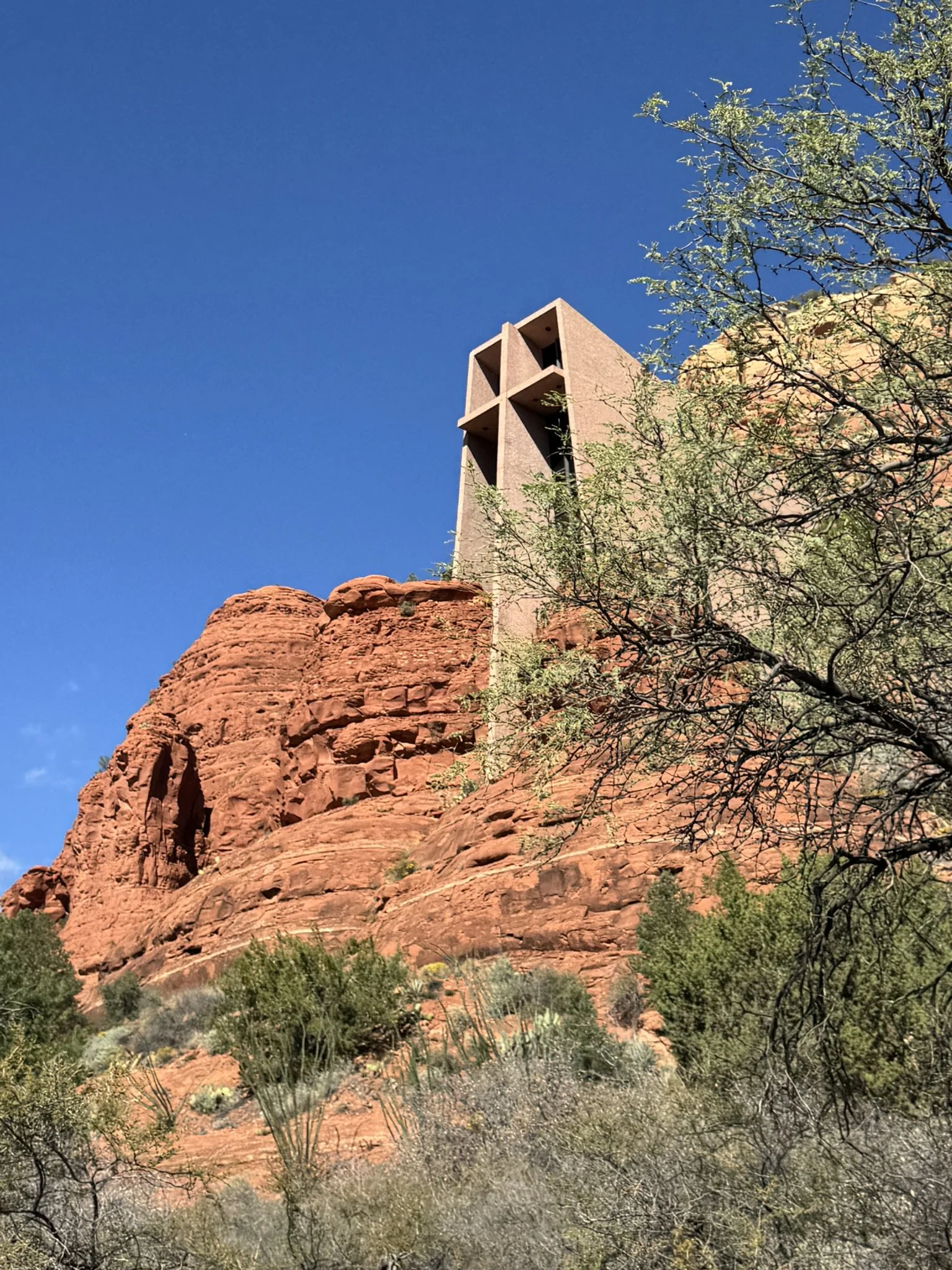 View of Chapel of the Holy Cross