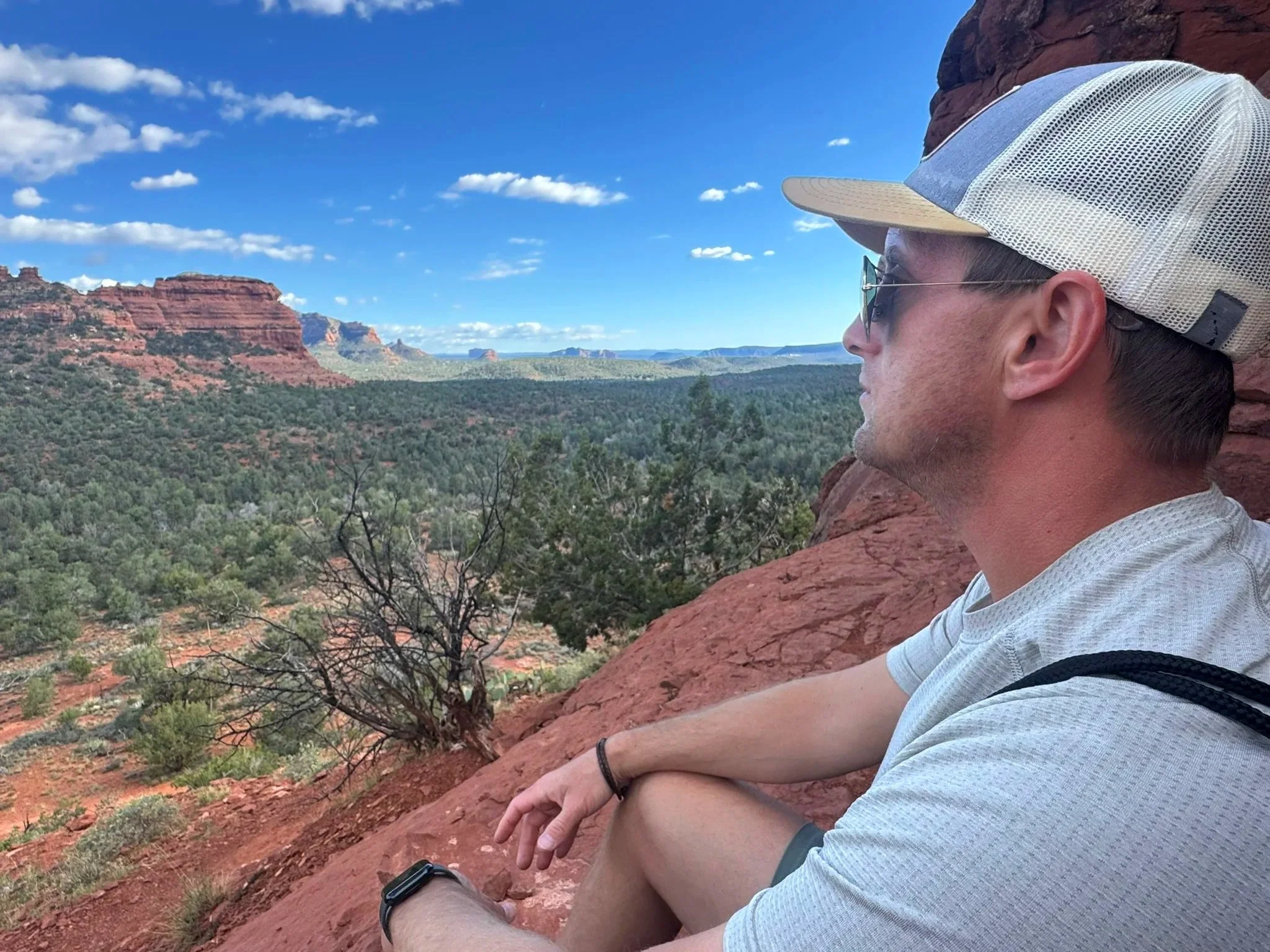 Contemplating at Boynton Canyon