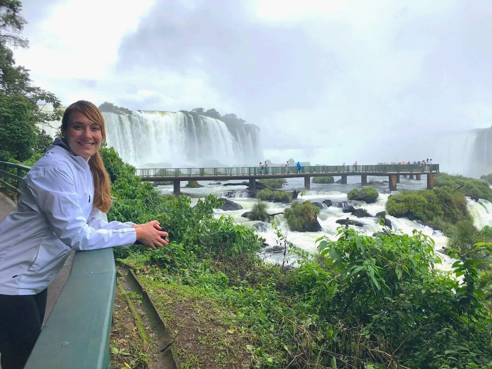 View of Iguazu Falls, Brazil