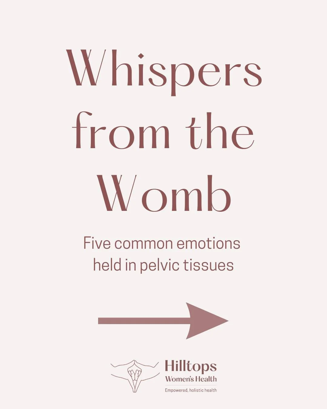 Sometimes, as a bodyworker, your tissues will reveal things to me that are sitting below your level of conscious thought.

I don't go looking for those messages unless I get a cue from the body - a tissue that resists release, a density or block in m