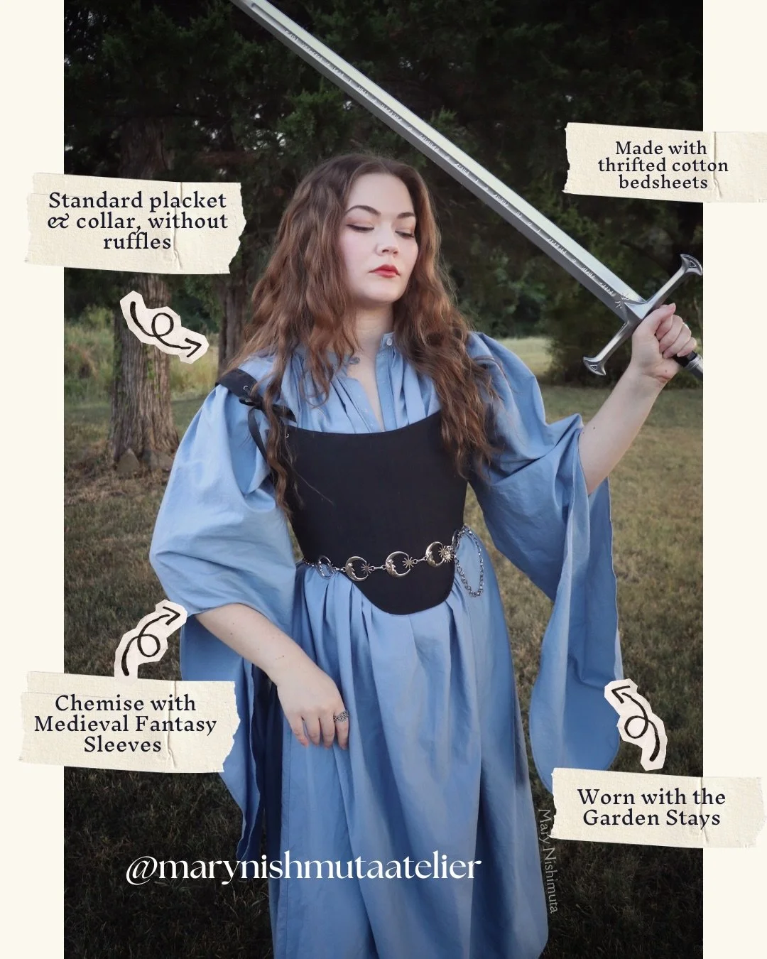A moment for my testers 👏 

Here are just a few of my testers for my new Renaissance Blackwork Shirt and Chemise Sewing Pattern looking magical in their creations. 

Sending a pattern to testing is always SO daunting (not to mention ADHD rejection s