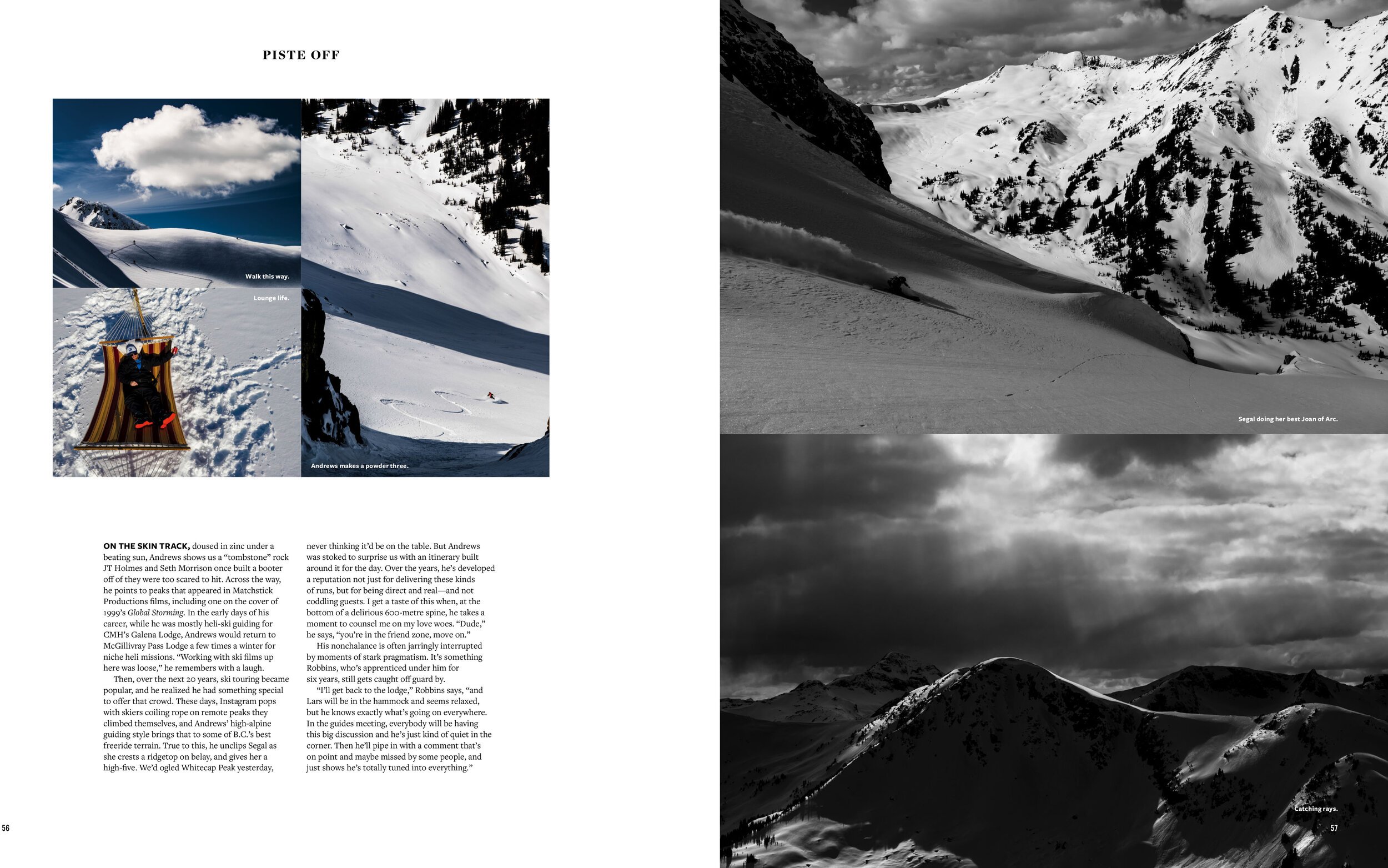 Whitecap Alpine, Forecast Ski Magazine, CAN