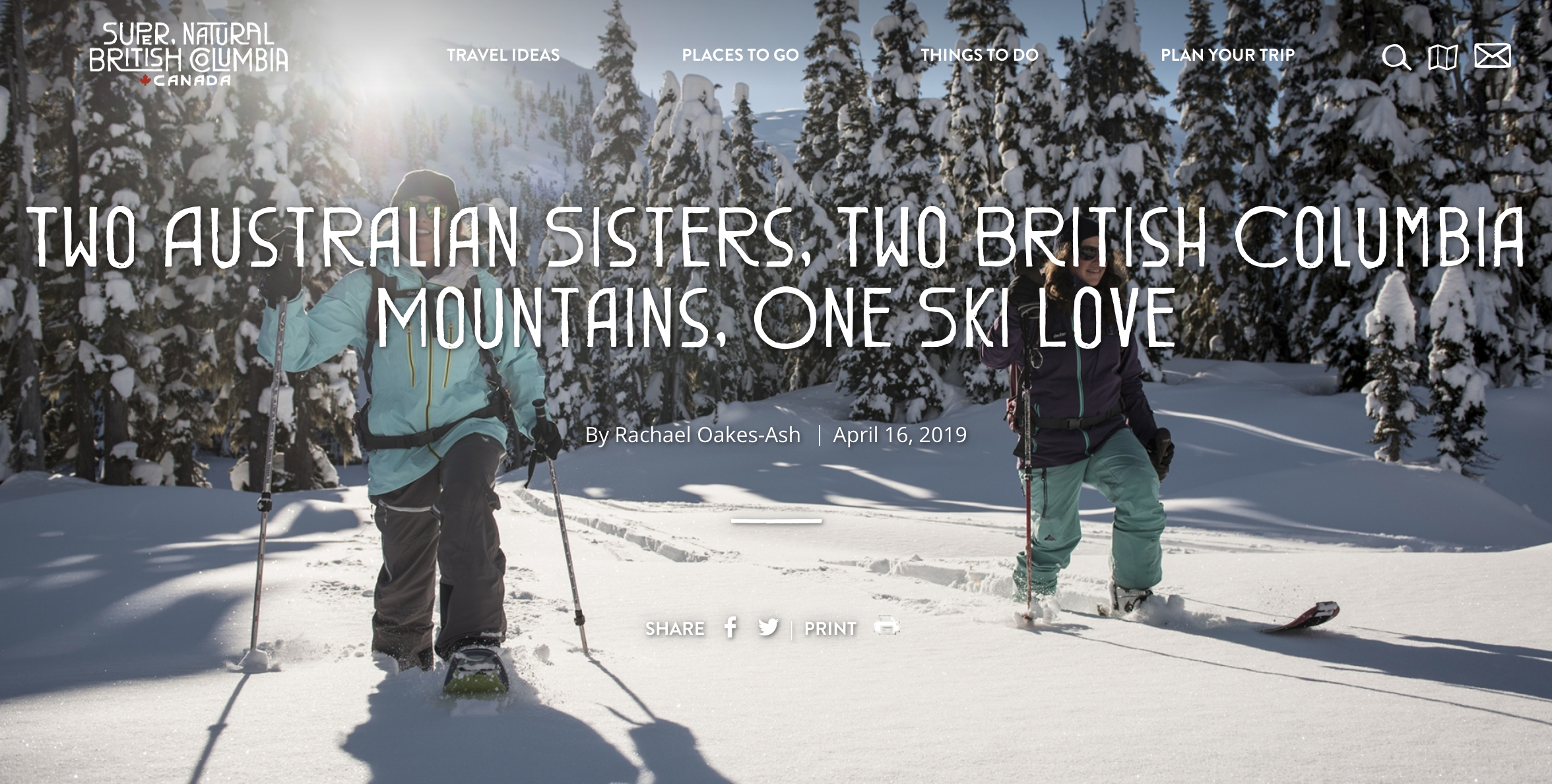 One Ski Love, Destination BC, CAN