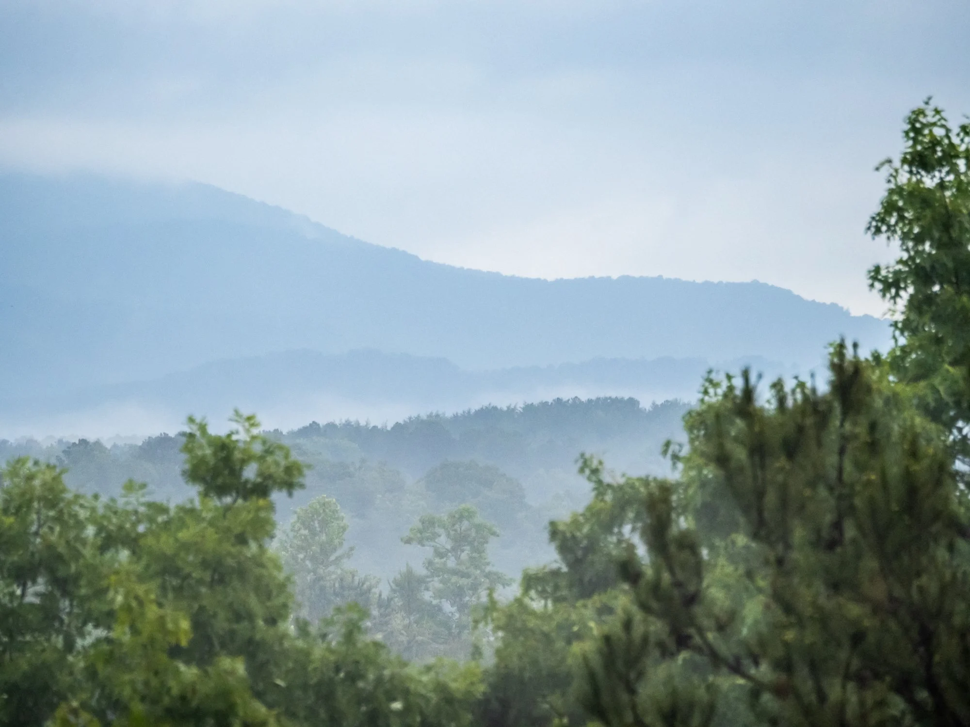 Blue mountains, Blue Ridge GA