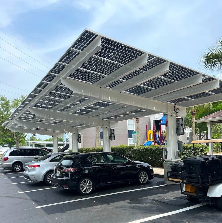 Stracker Solar System Solarizing Parking Lots — Stracker Solar
