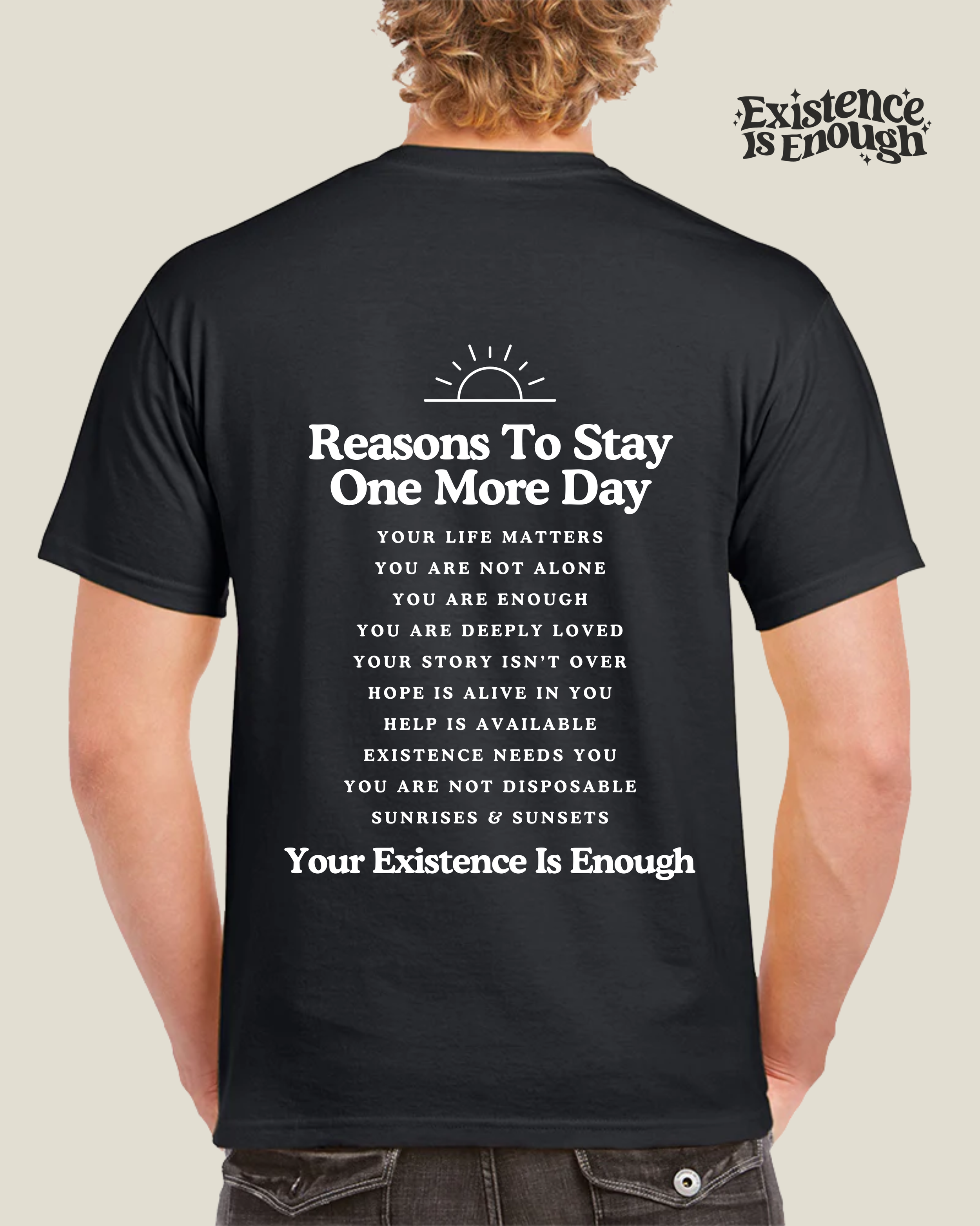 reasons to stay one more day tee