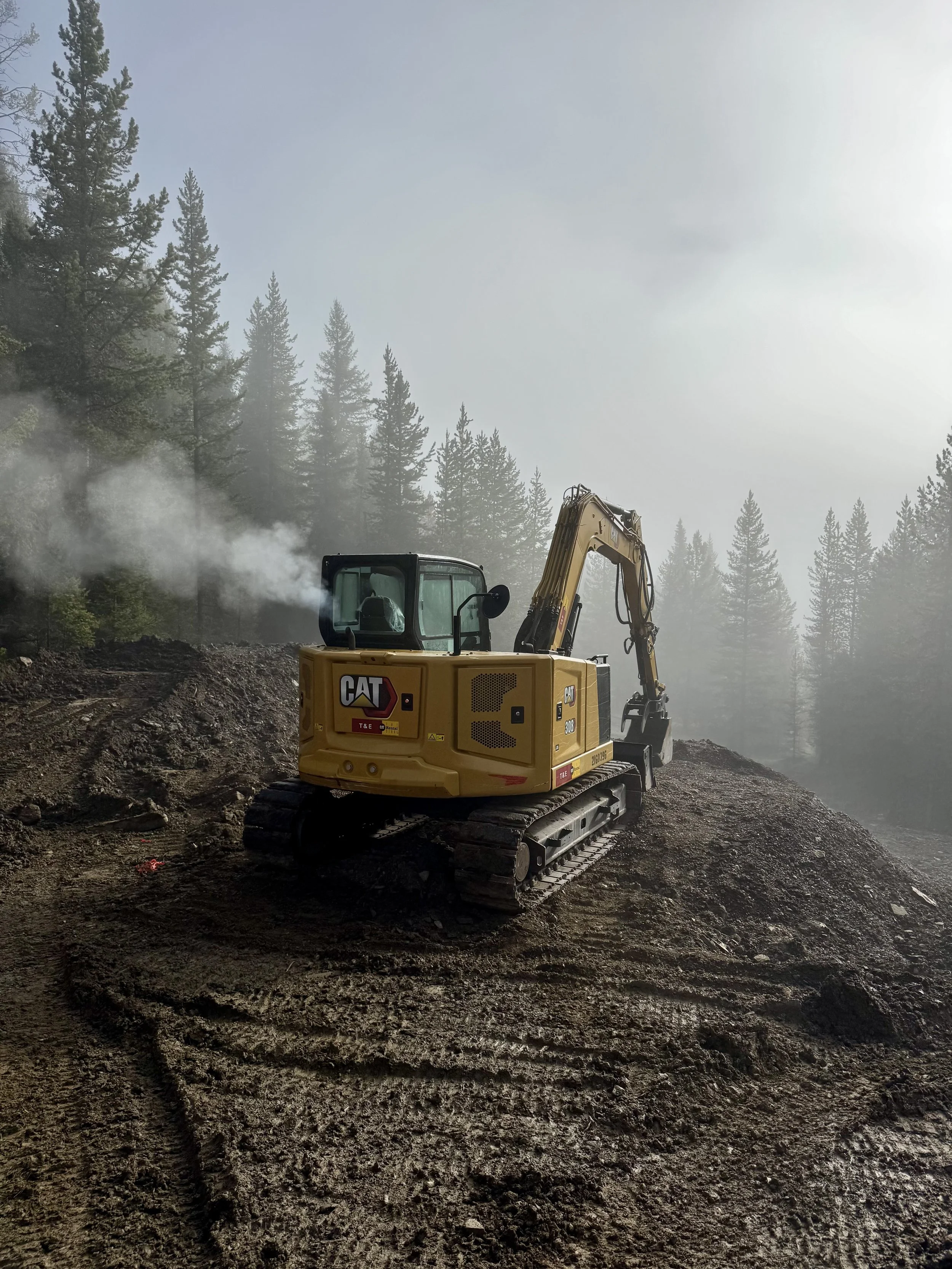 Spanish Peaks Custom Home Earthwork