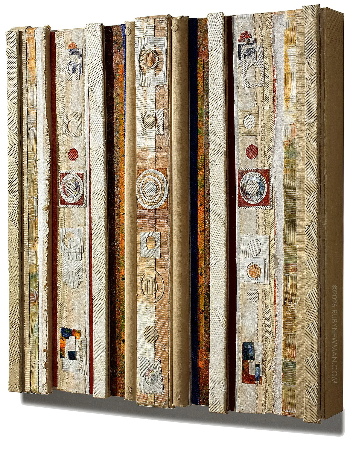 Earth Thangka
(30" H x 30" W x 2 3/8" D)
