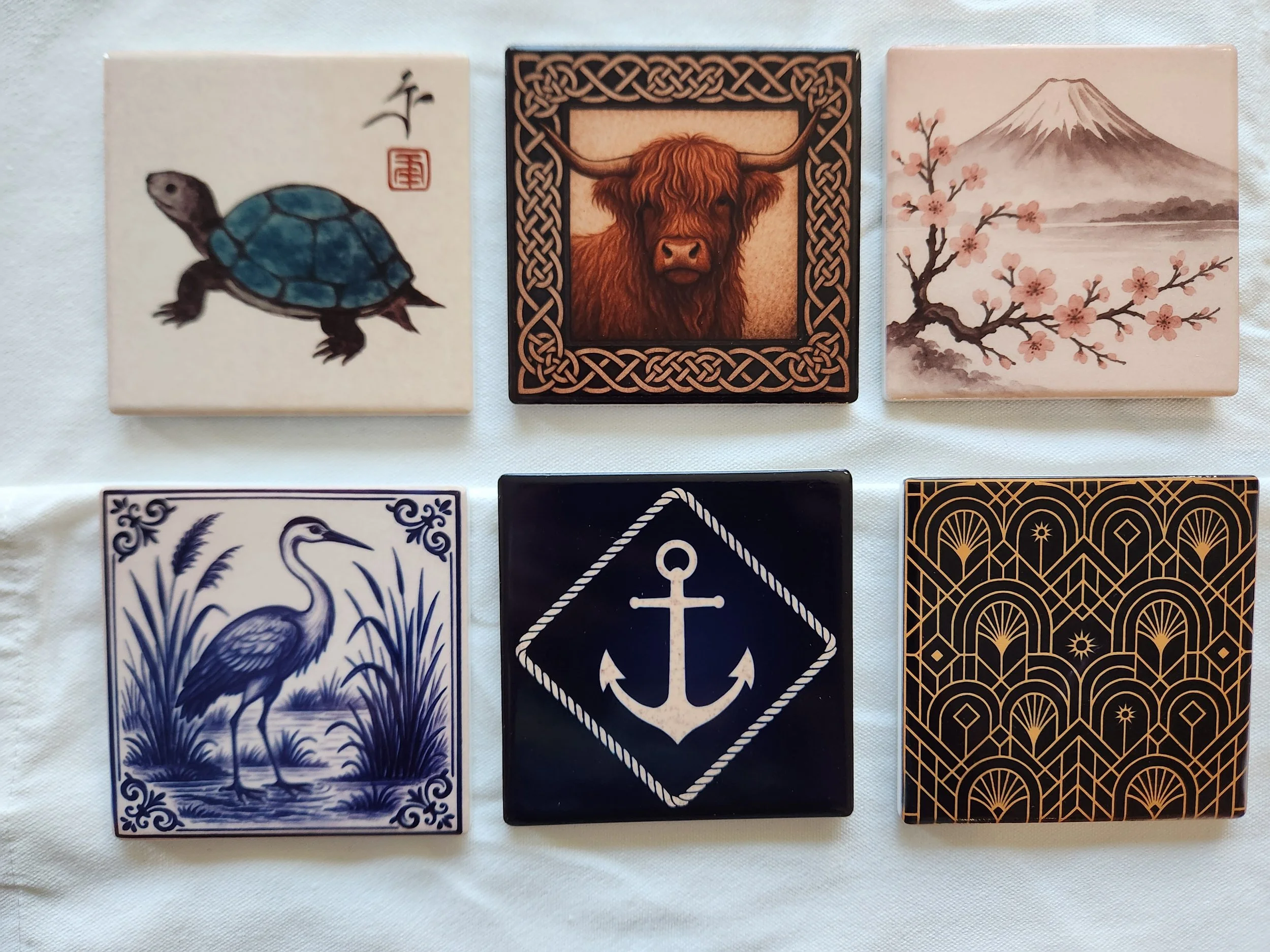 Ceramic Coasters (set of 4)