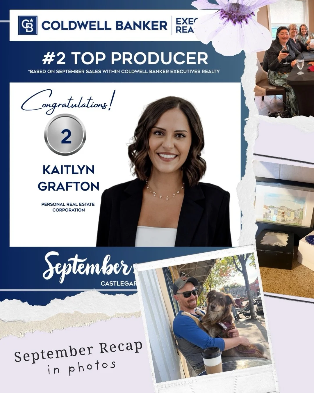 🍂 Did September absolutely FLY BY for anyone else!? It couldn&rsquo;t have just been me... 

Here&rsquo;s a little highlight reel from last month!

🏆Hitting a top 5 spot in my office for the second month in a row

🗝️ Watching SWEET clients unlock 