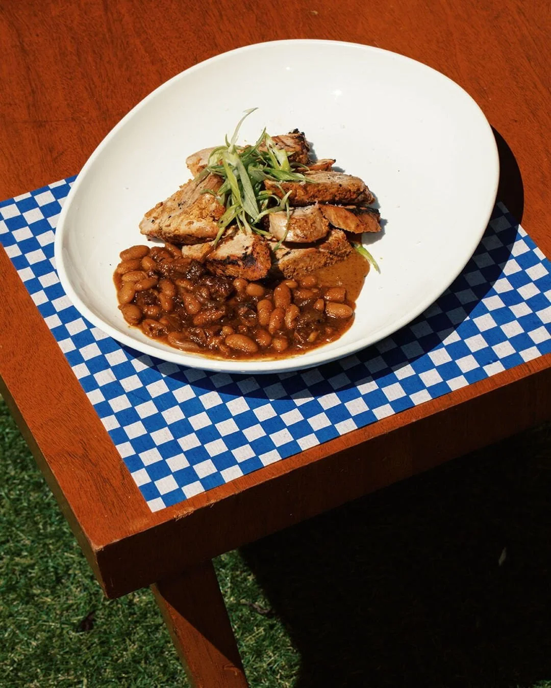 We got that BBQ Pork Tenderloin 🍽️ 

Carolina Gold BBQ Sauce, Juicy Charred Pork, Green Onions, and our Smoked Beans!

Smokey, smooth, tender.

#mountpleasantvintage