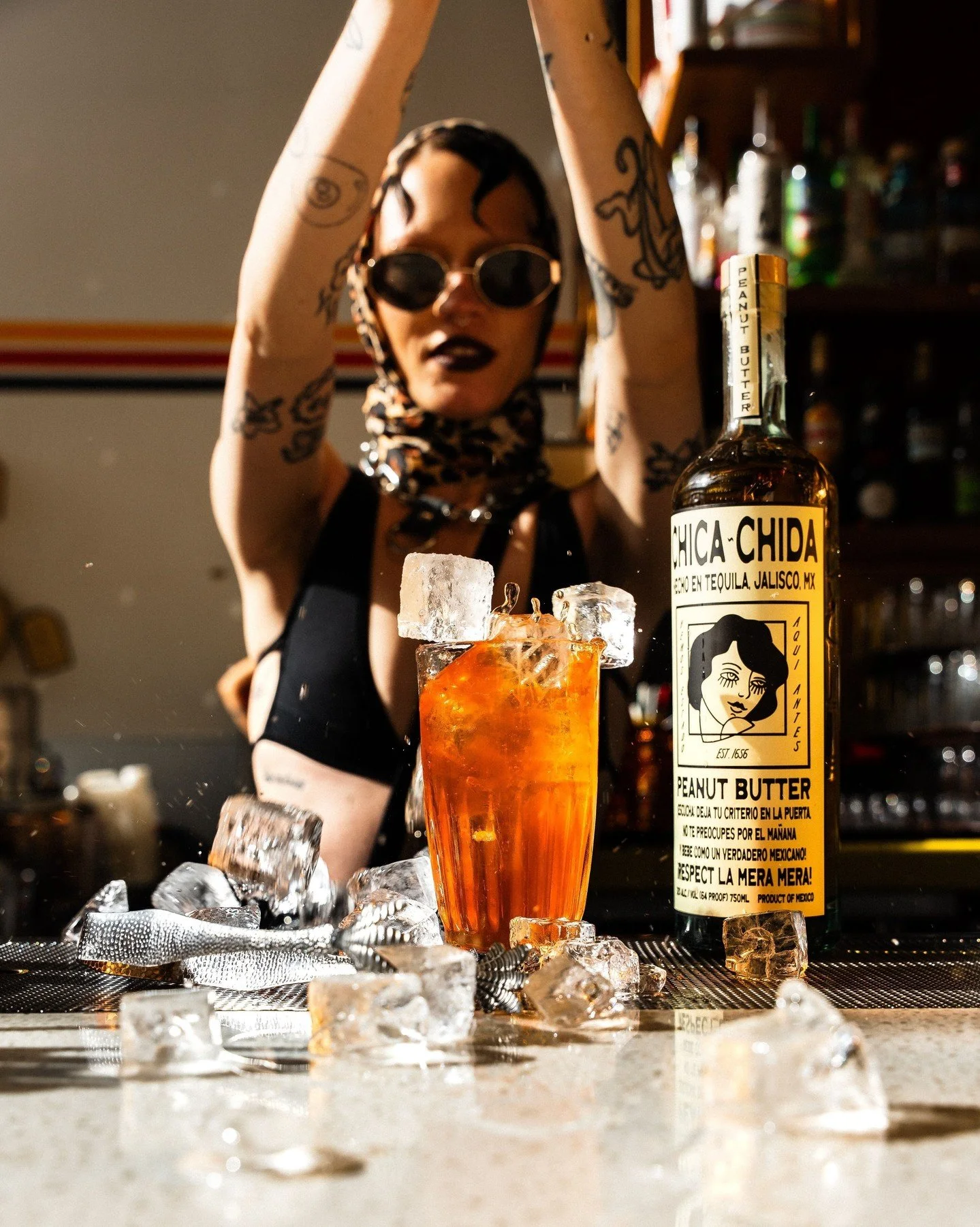 The Uncrustable 🥜 🍓

This cocktail offers a refreshing highball twist on the nostalgic flavours of peanut butter and jelly. We clarify fresh strawberry juice to craft a balanced jam‑style cordial, then mix it with nut‑free Chica Chida Peanut Butter