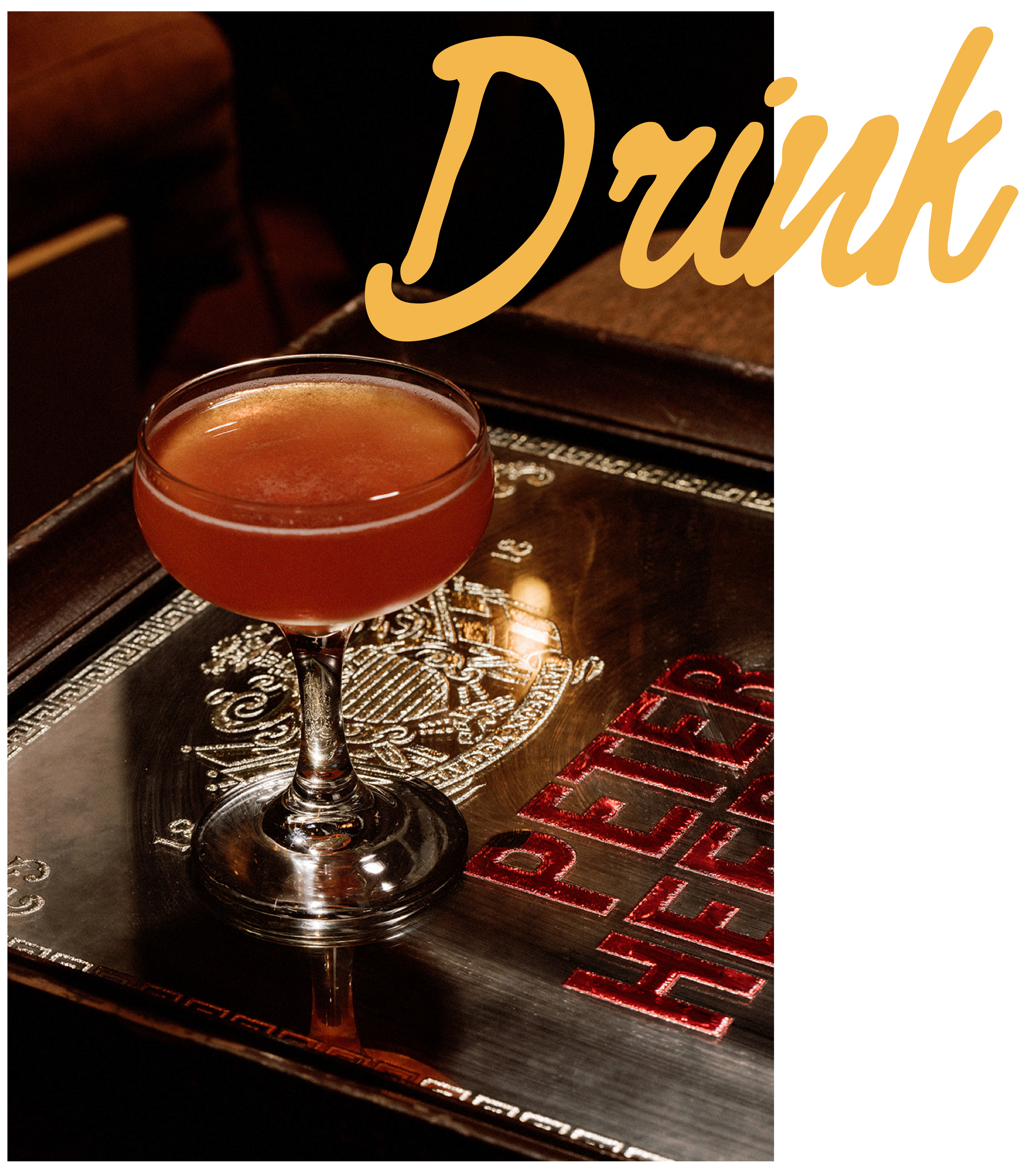 Mount Pleasant Vintage Calgary Cocktail Menu