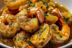 Cajun Garlic Butter Shrimp (Cajun Head Style)