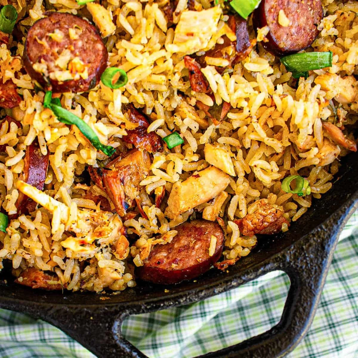 Trio Meat Jambalaya (Cajun Head Style)