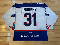 Dundee Stars game worn ice hockey shirt