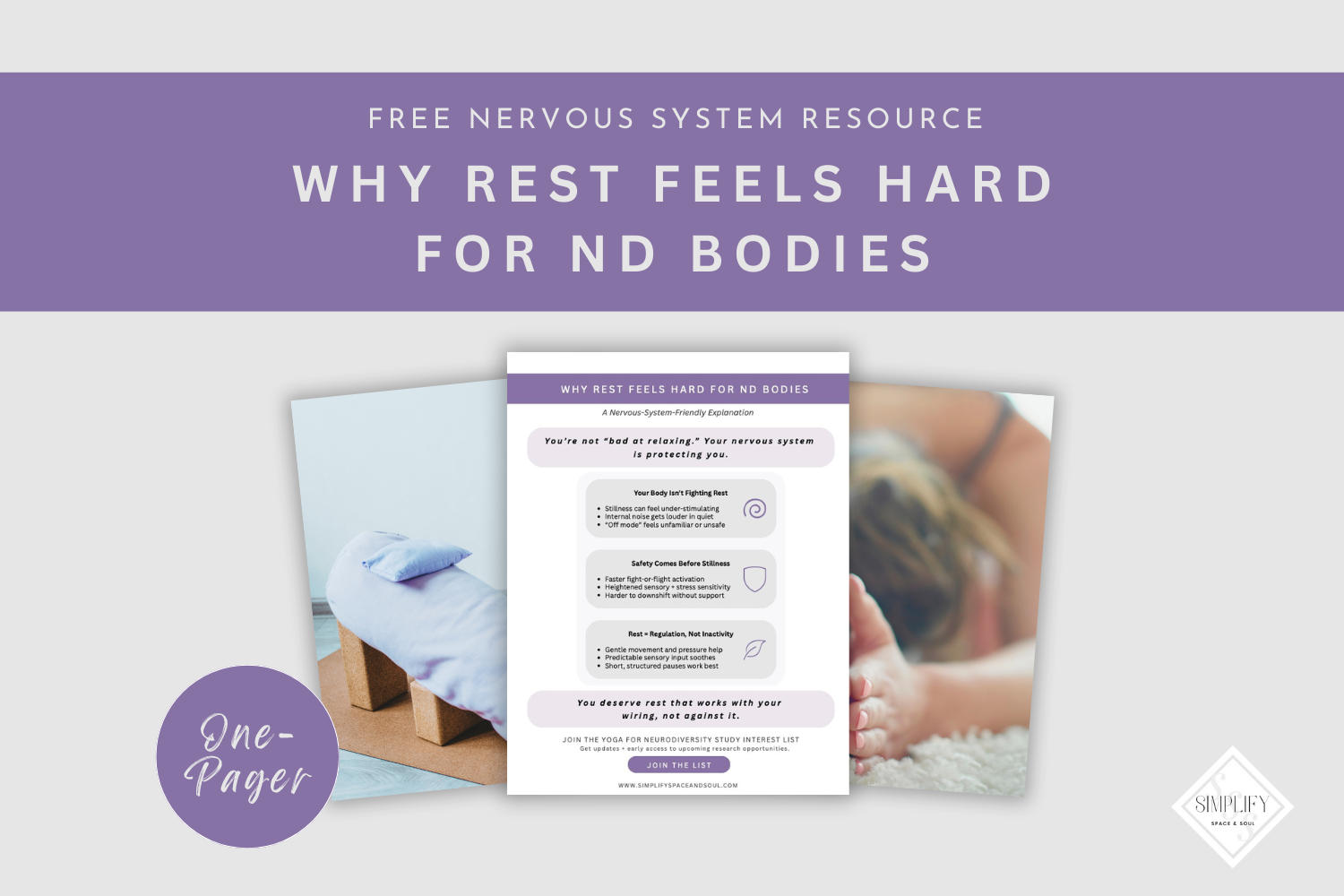 Why Rest Feels Hard for ND Bodies — Free Nervous System Resource