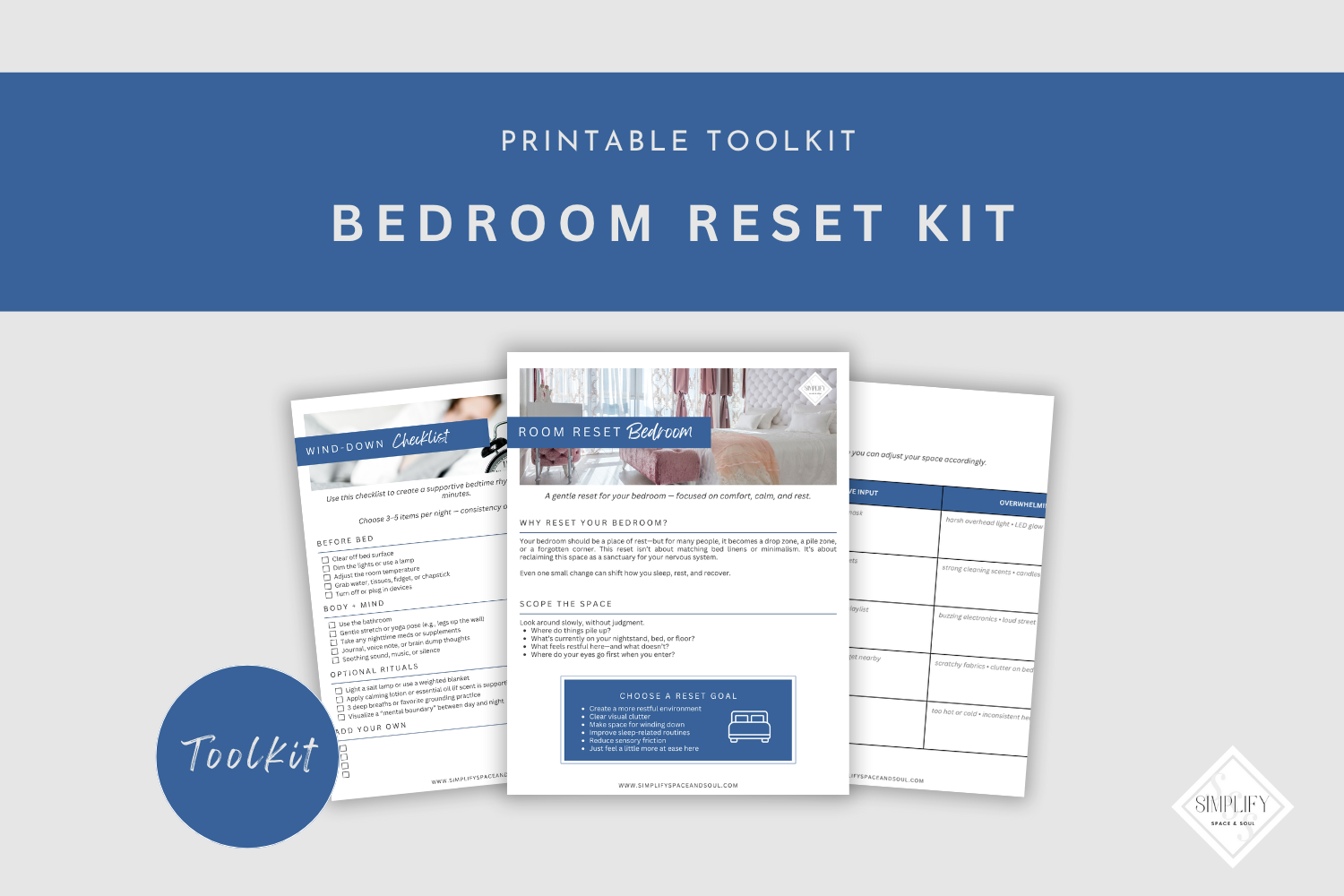 Bedroom Room Reset – A Gentle Guide to Reclaim Your Rest Space