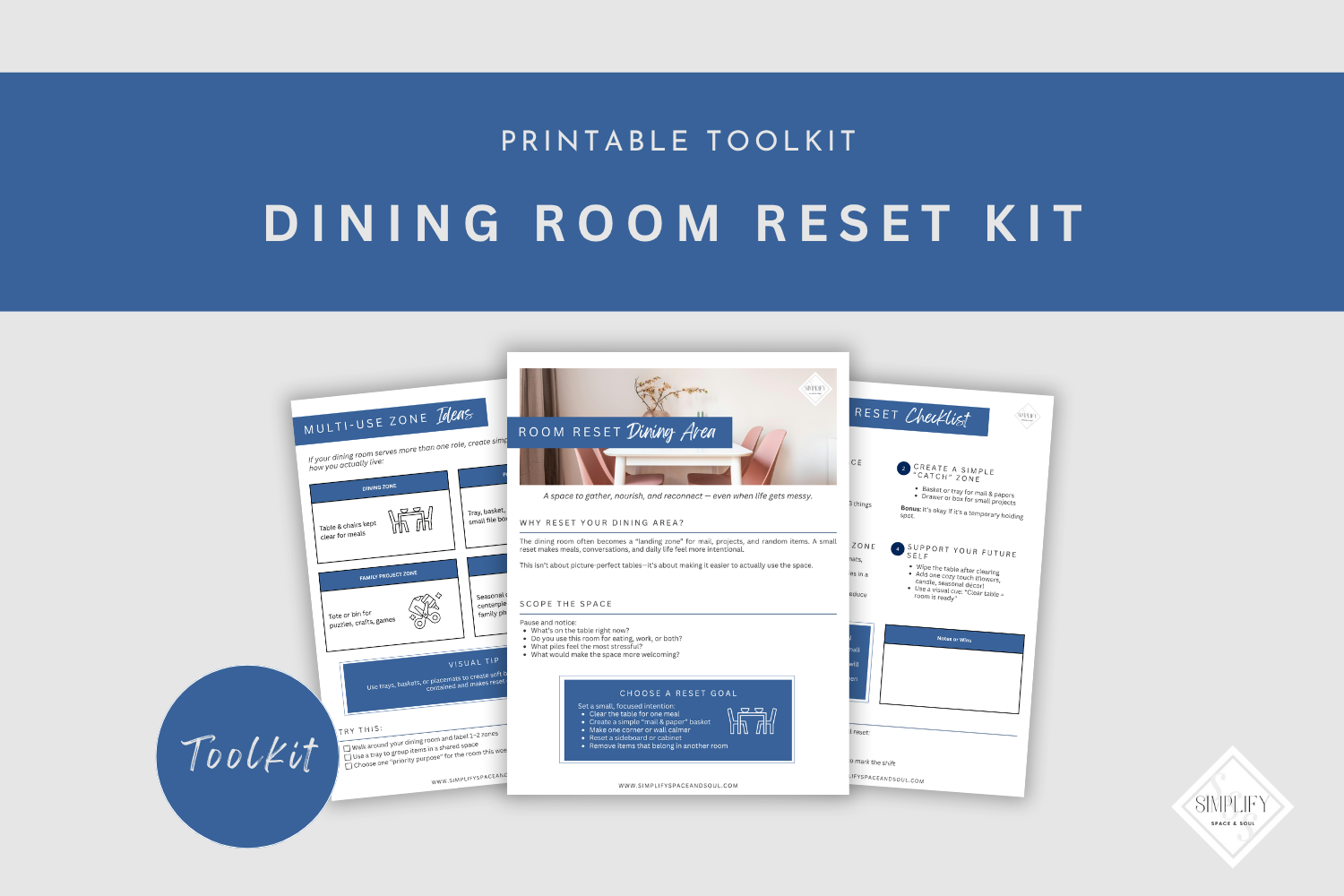 Dining Room Reset: A Gentle Guide to Reclaiming Your Gathering Space