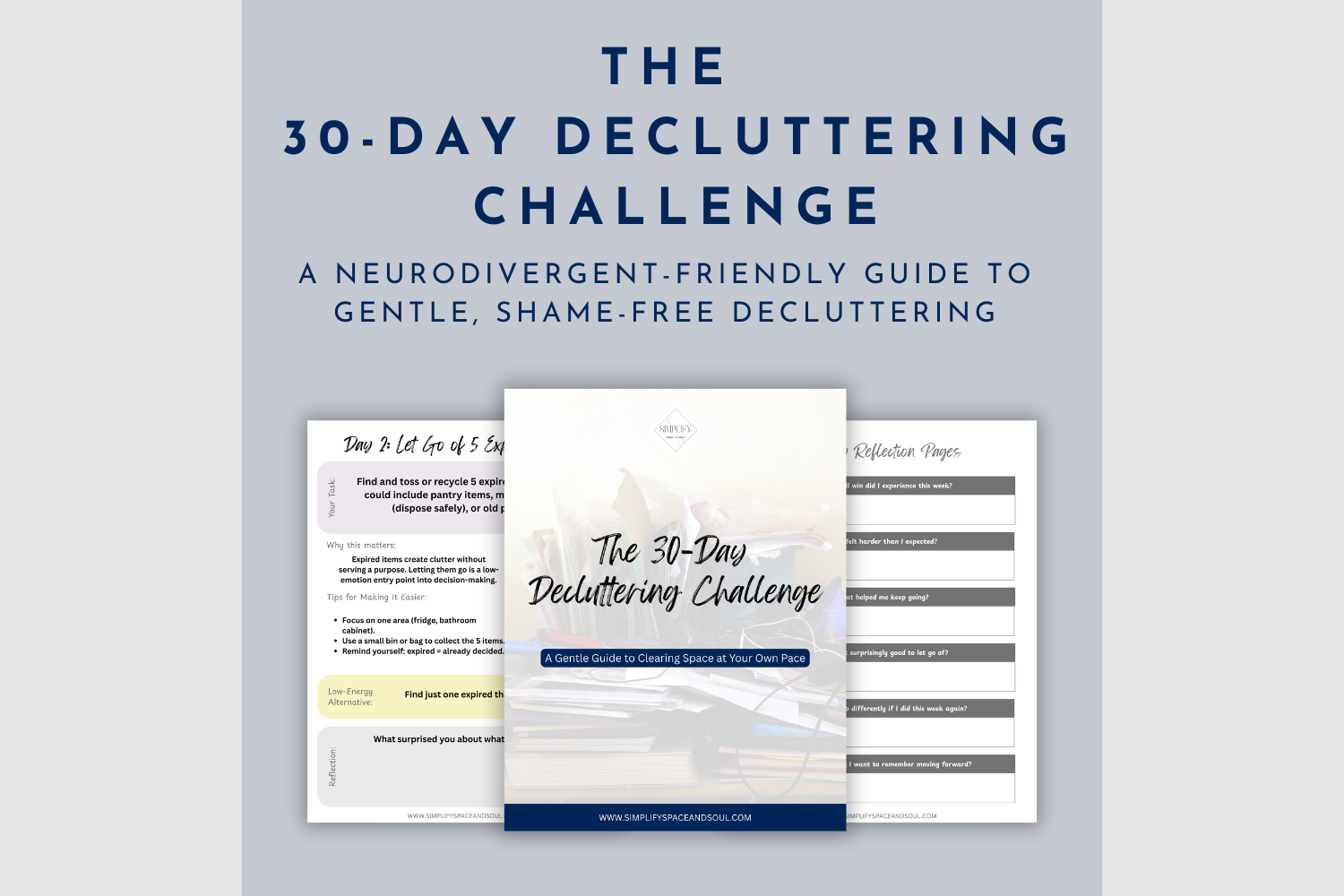 The 30-Day Clutter Challenge Workbook
