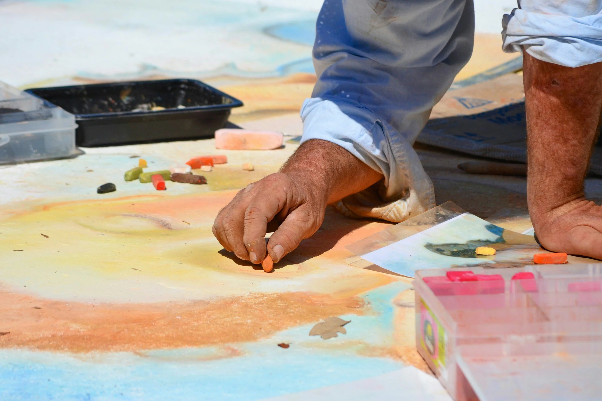 Bloomers Create: Sidewalk Art!