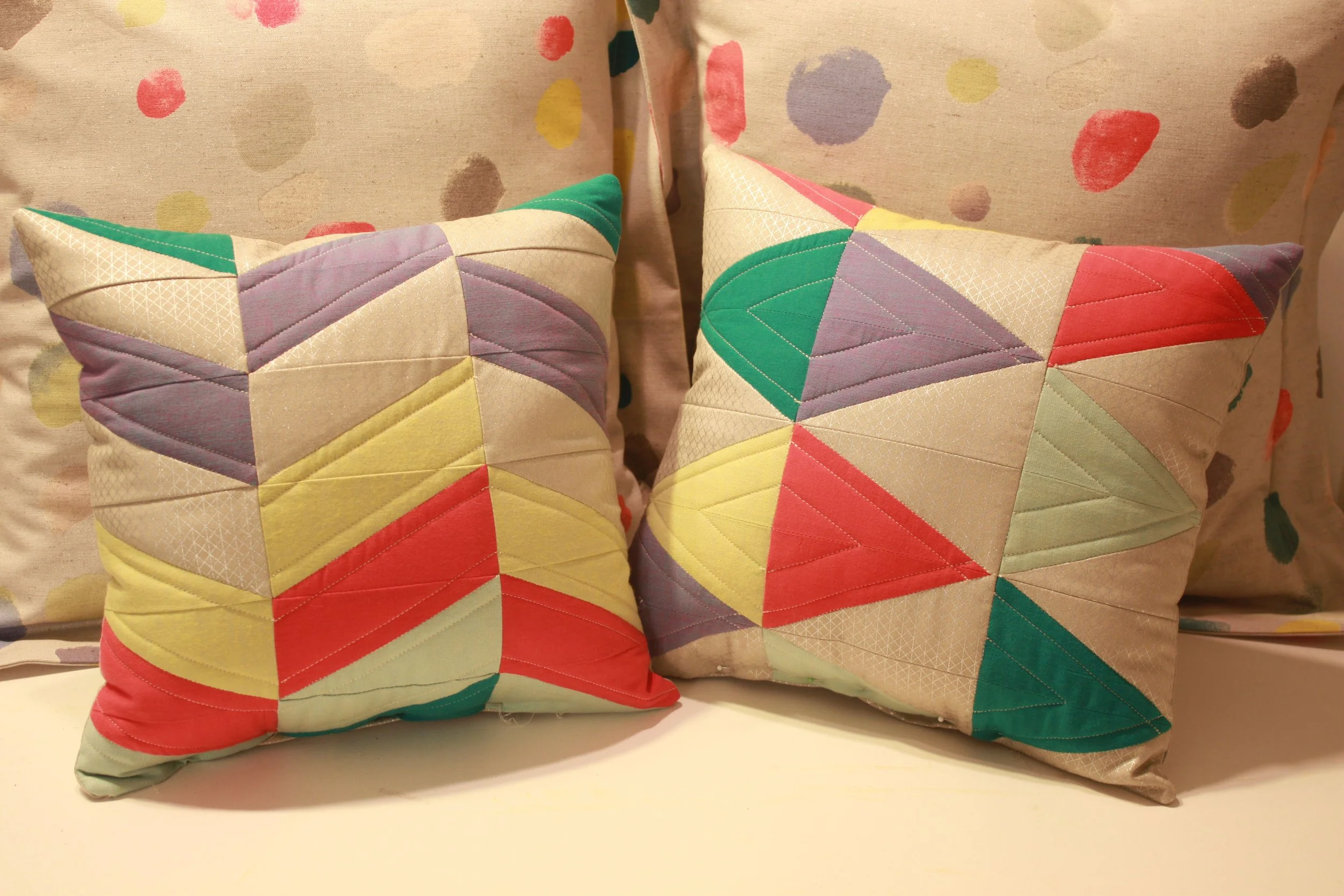 Pieced Pillows