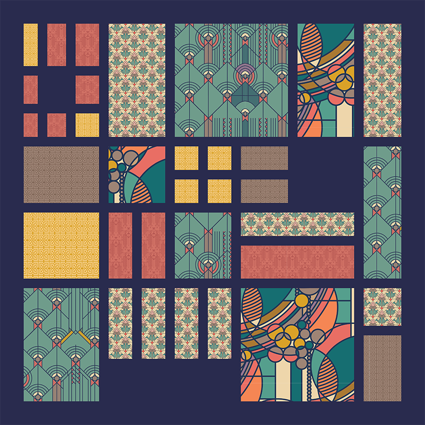 Oak Park Wall Hanging
Original Pattern