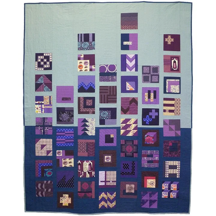 Modern Obsession - Blocks from "Tula Pink's 100 Modern Quilt Blocks" in a custom layout