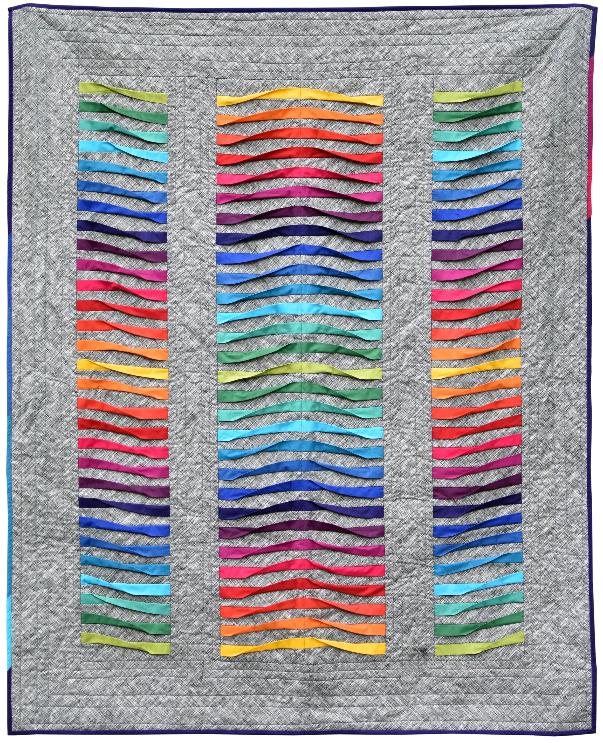 Rainbow Pleats
Original Quilt Pattern