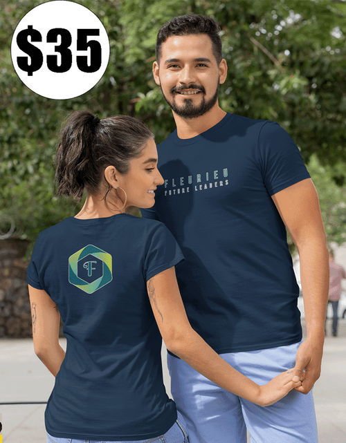 Fleurieu Future Leaders T-shirt designs pictured by Plus Printing