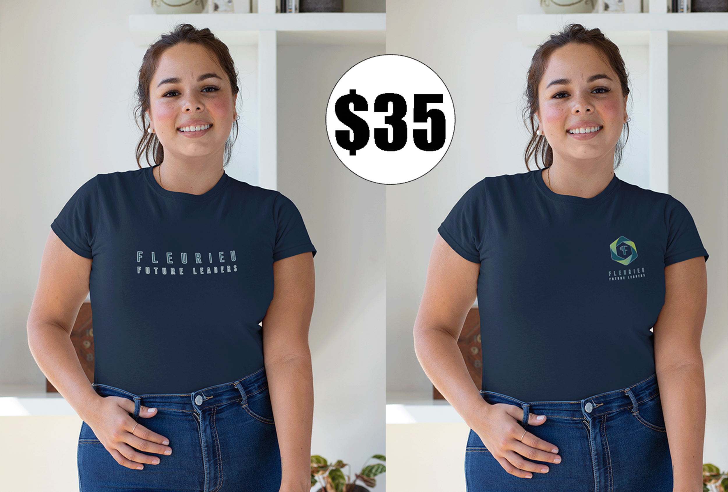 Fleurieu Future Leaders Navy Tee.png