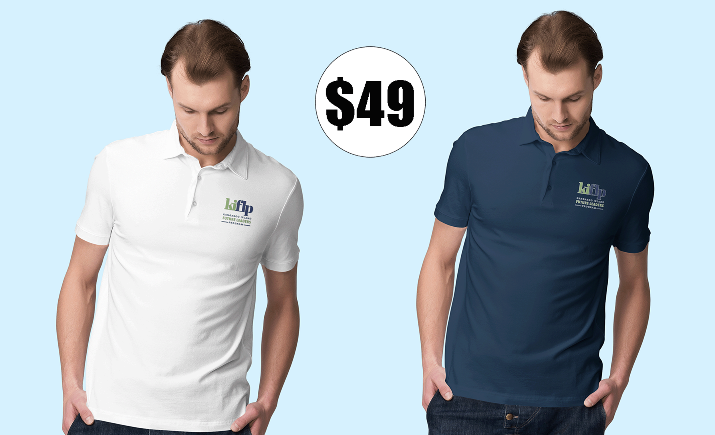**Fleurieu Future Leaders Polo Shirts – White or Navy