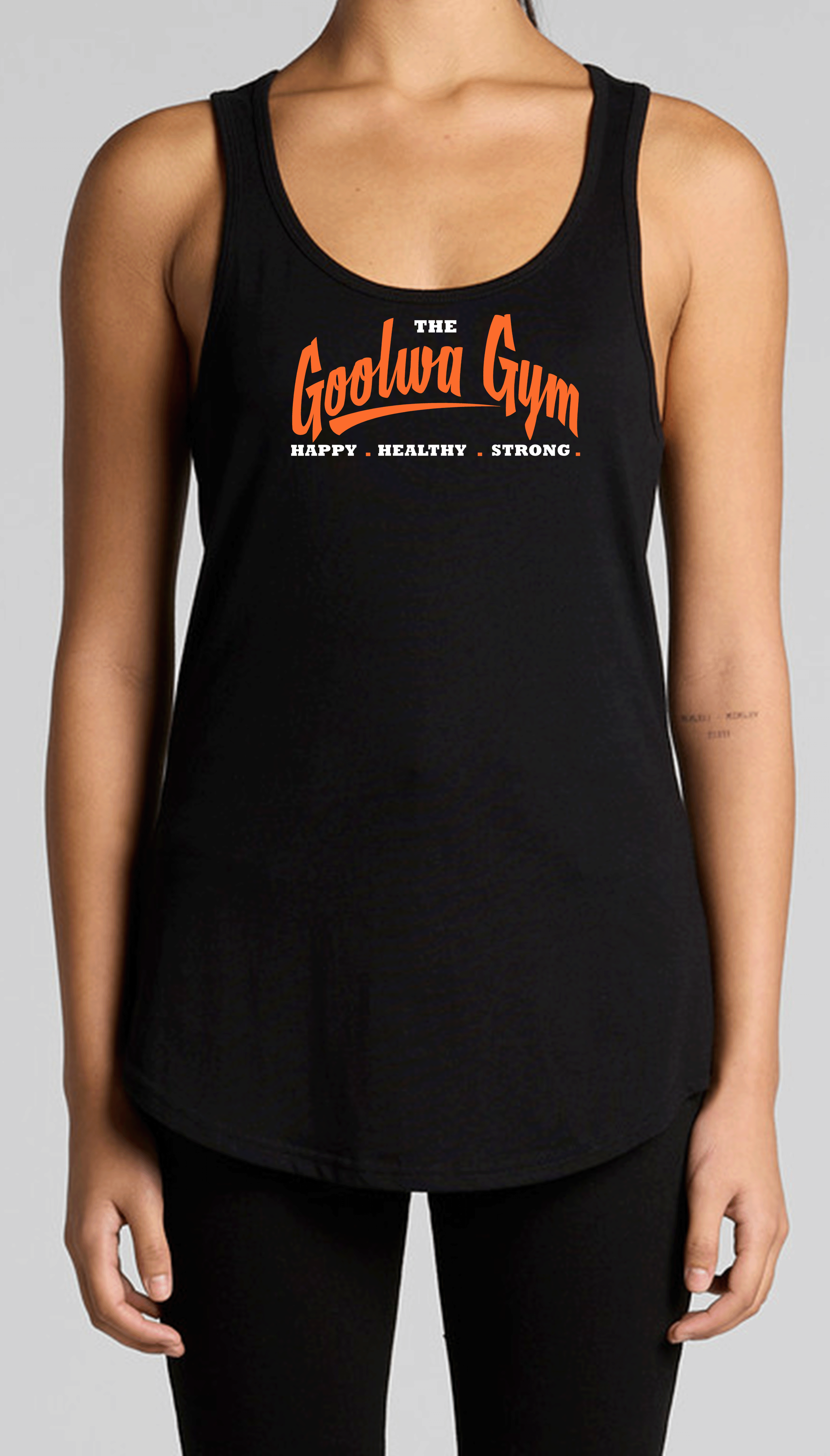 The Goolwa Gym - AS Colour Mali Racerback & Maple Tank
