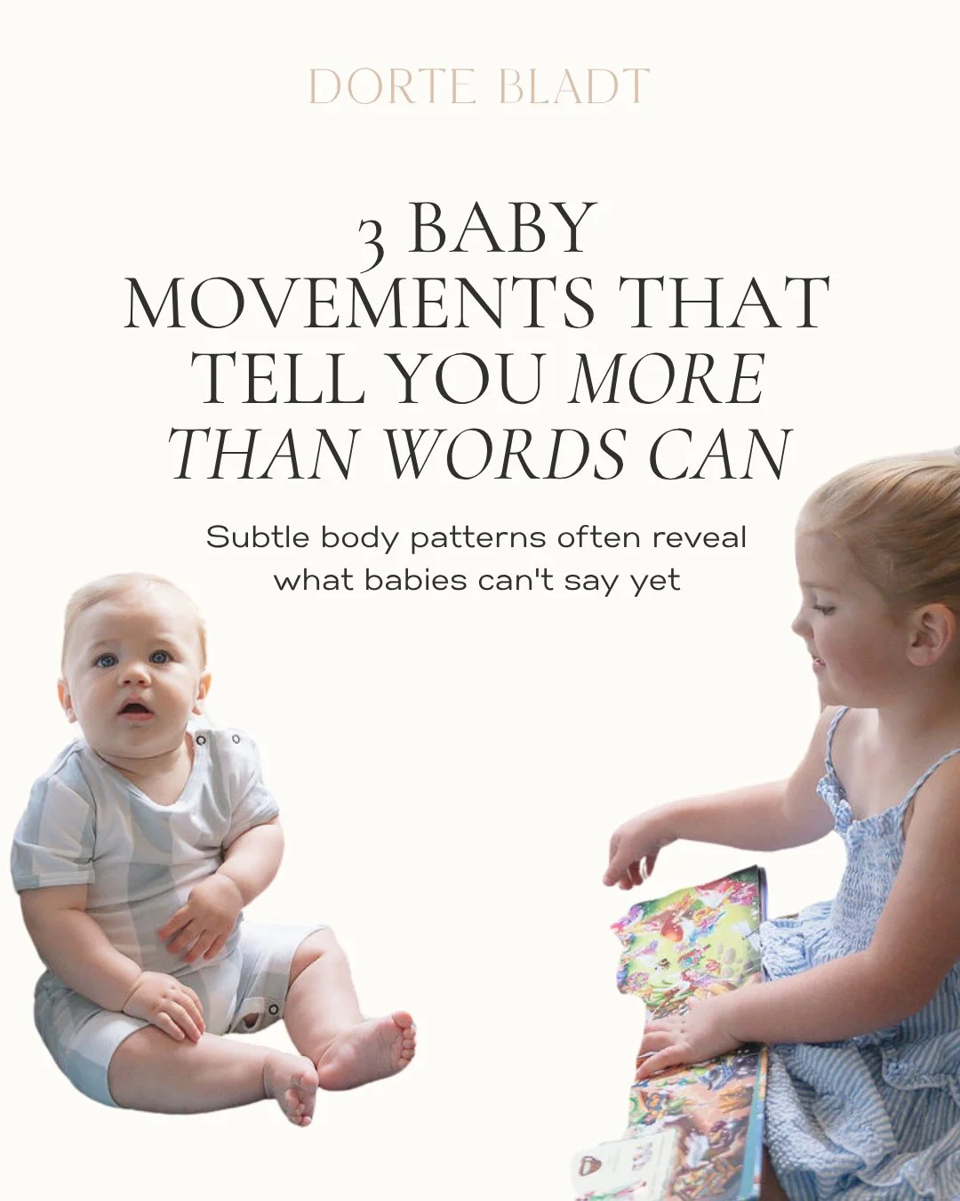 Babies speak through movement long before they ever find words.⁠
⁠
From clenched fists to rigid hips, their nervous system reveals itself through subtle, repeated body patterns. The trick is knowing what to look for and how to respond.⁠
⁠
The Baby Ba