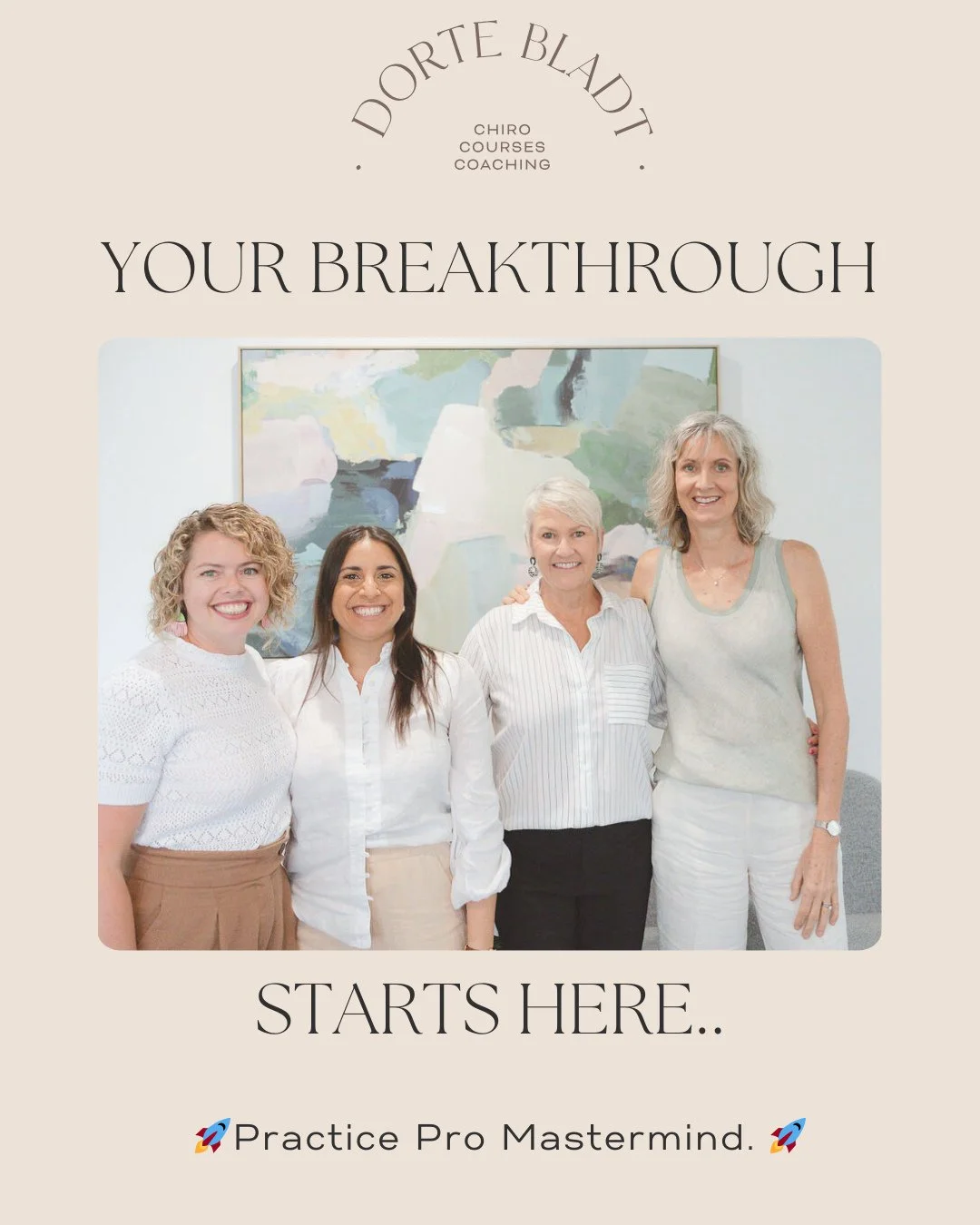 Ready for your practice breakthrough? 🌟 ⁠
⁠
Join like-minded chiropractors in the Practice Pro Mastermind&mdash;personalized coaching to elevate your family wellness impact. ⁠
⁠
Who's in? Comment below! 👇