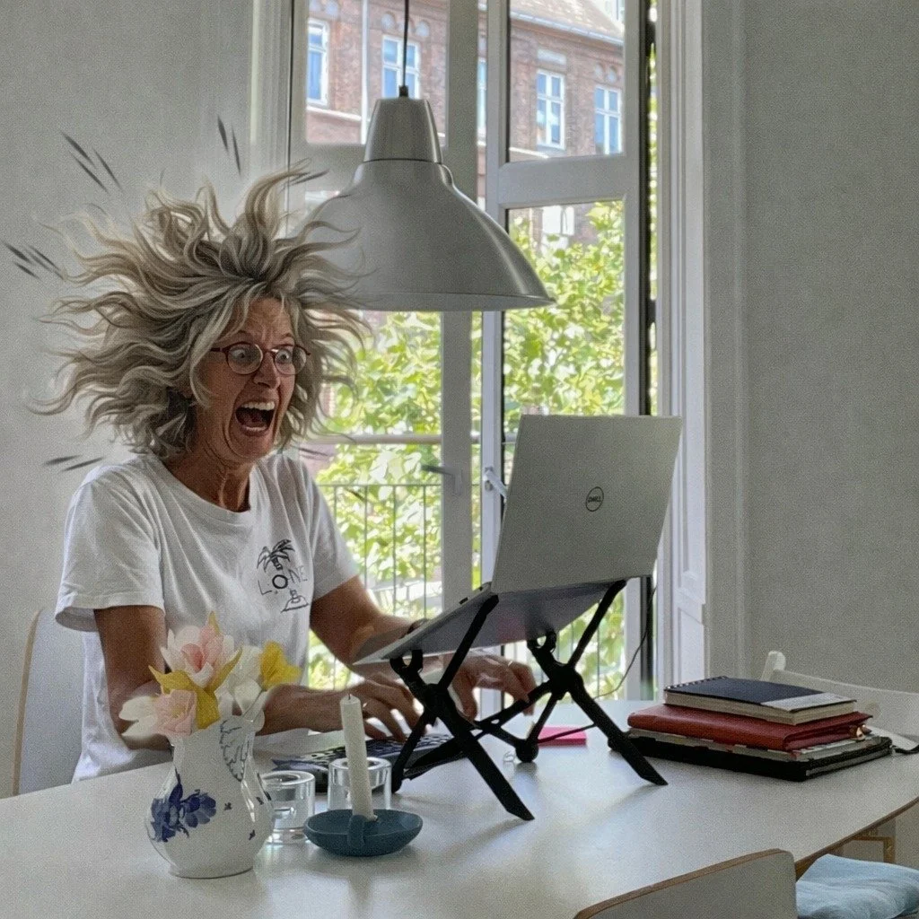 Me, after a full day wrestling with my CBA submission. Send snacks. And coffee!
Only 1 w to go!!