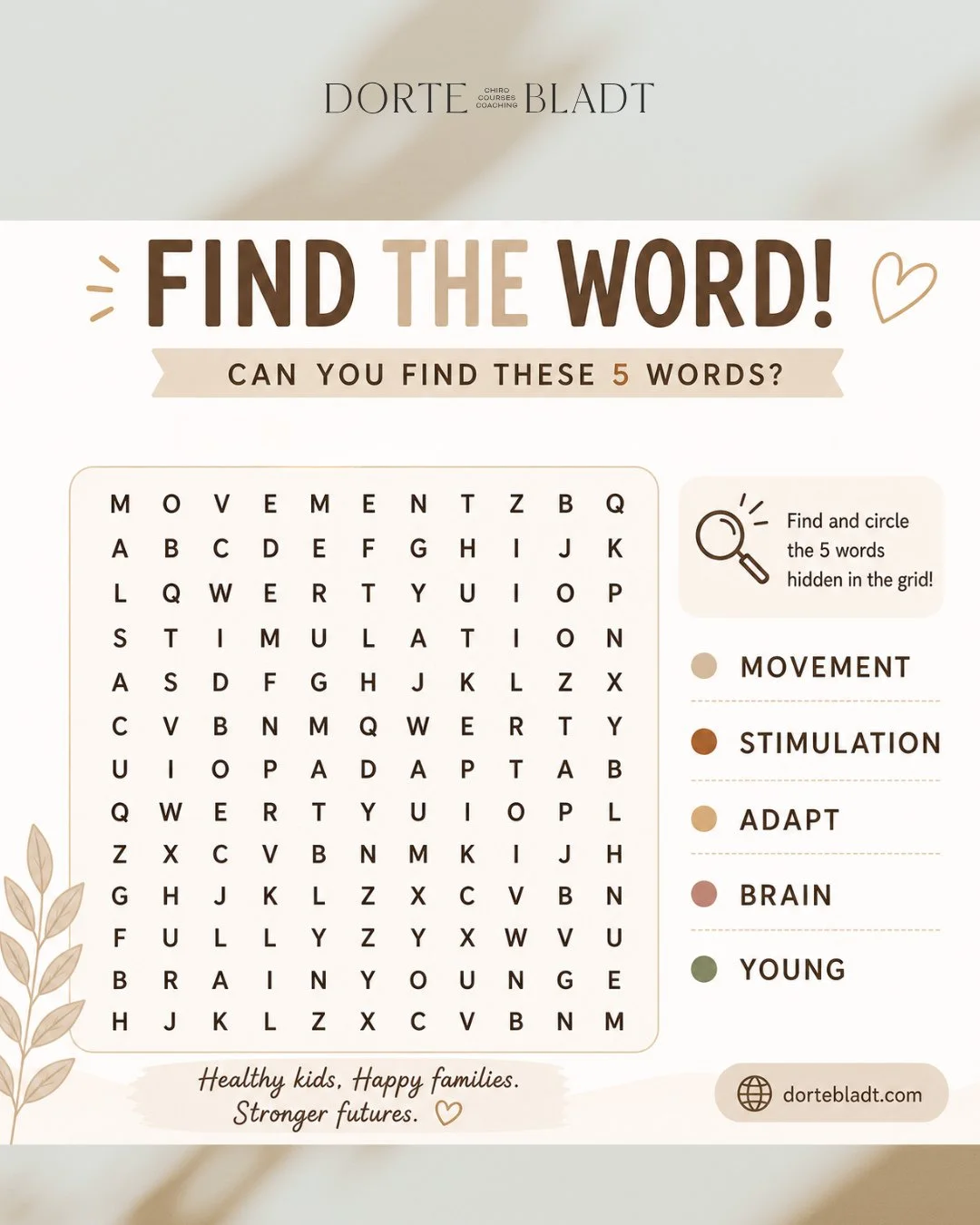Your brain thrives on the right kind of challenge ⁠
⁠
Movement. Stimulation. Adaptation.⁠
These aren&rsquo;t just words we teach - they&rsquo;re how we grow.⁠
⁠
When you stay curious, learn new skills, and step outside your usual routine, you&rsquo;r