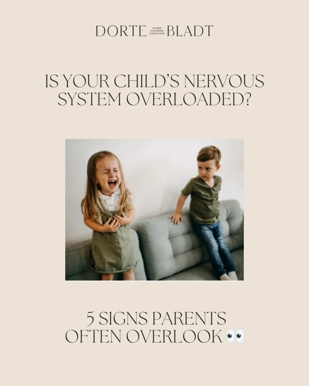 Children communicate through behavior long before they can explain what they&rsquo;re feeling.⁠
⁠
Sometimes what looks like &ldquo;misbehavior&rdquo; may actually be a nervous system asking for support.⁠
⁠
When we understand the brain-body connection