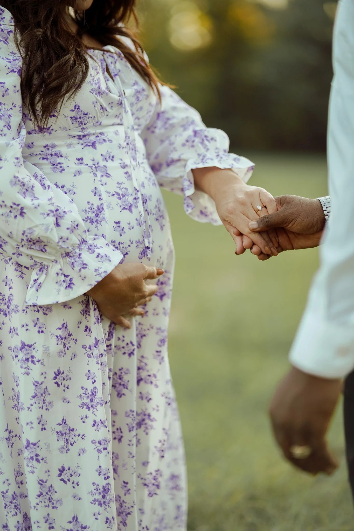 grace and corey maternity session