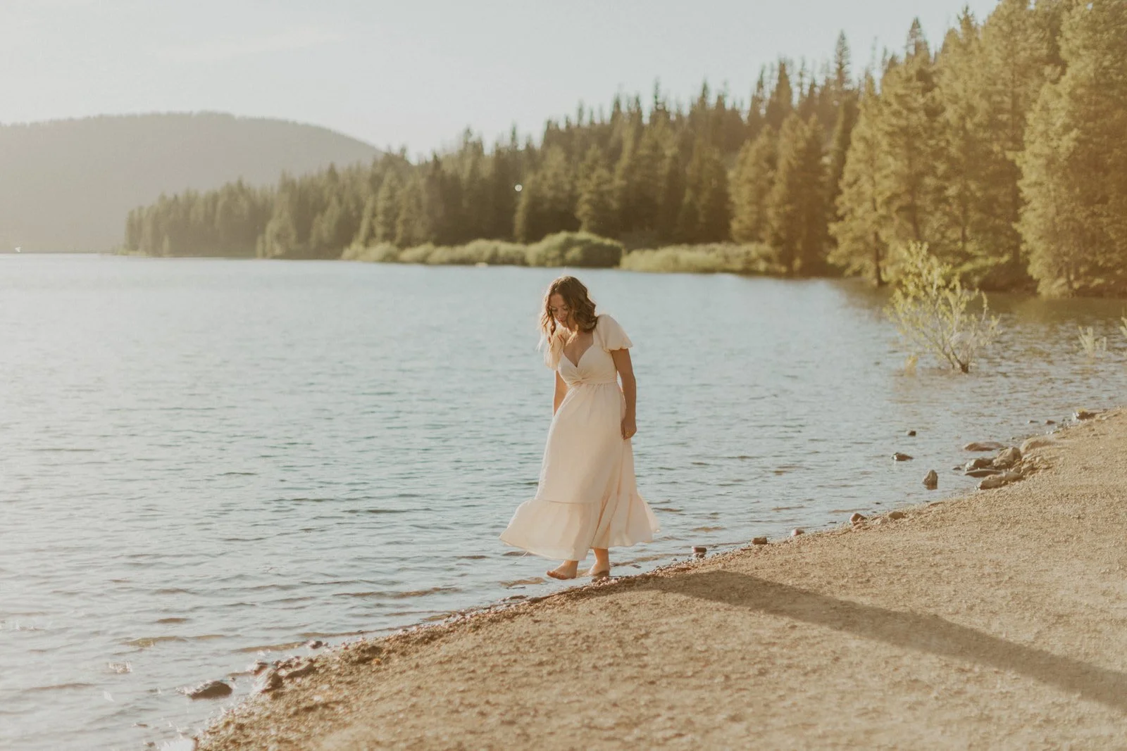 BOZEMAN SENIOR PORTRAITS AT HYALITE LAKE
